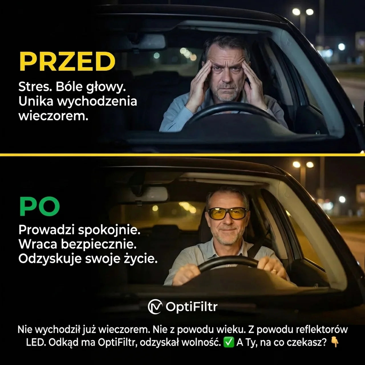 OptiFiltr - koniec z oślepieniem na drodze